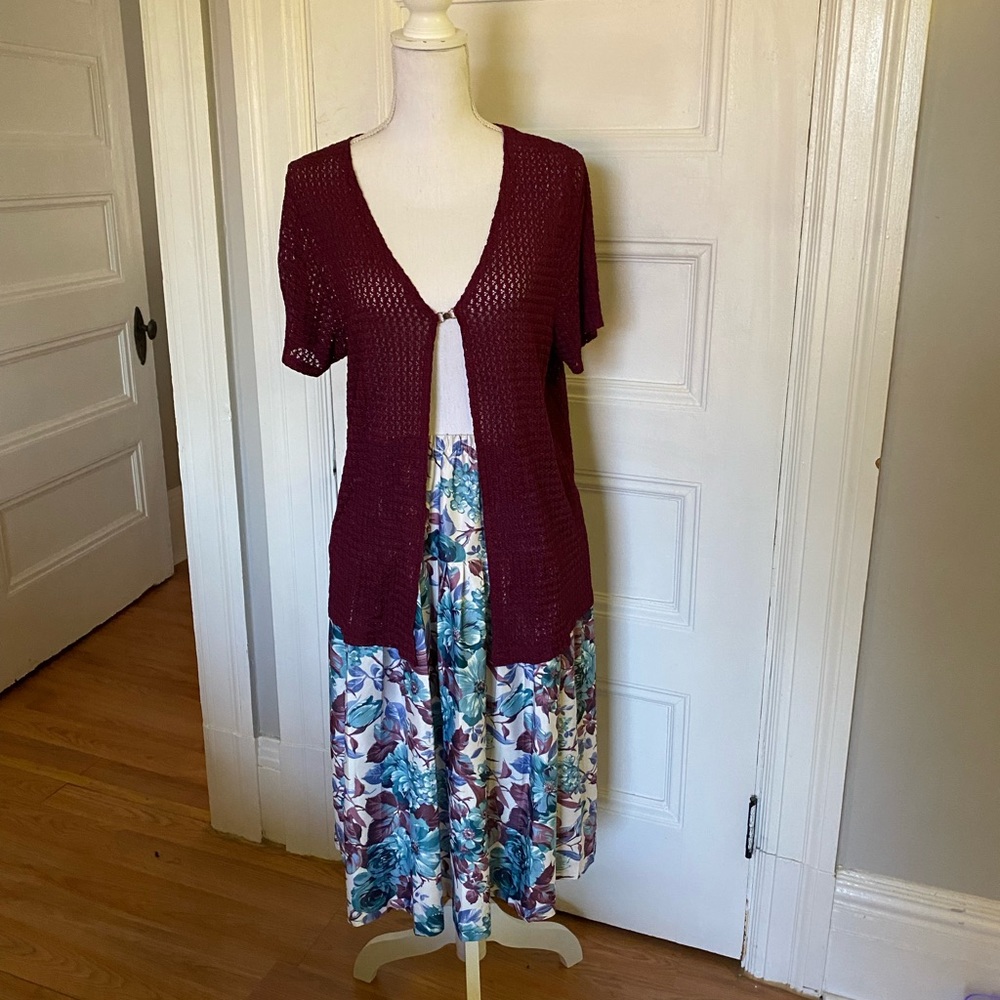 Vintage 2 piece set: sweater and skirt